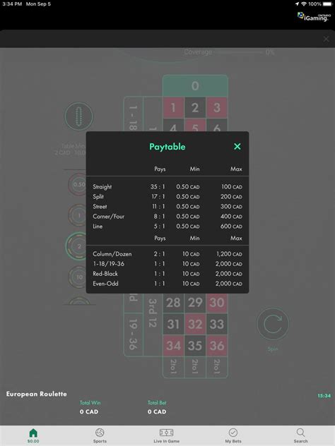 bet365 minimum bet roulette - bet365 game type chart